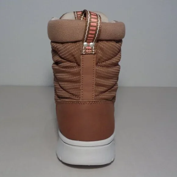 Ryka Size 6.5 Wide SENNA 3 Saddletan Fabric Boots New Women's Shoes - Picture 12 of 16